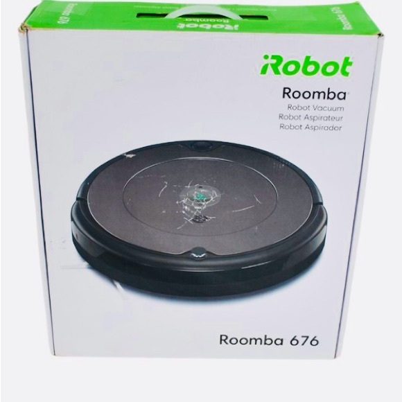 iRobot Roomba 676 Wi-Fi Robot Smart Home Vacuum - Picture 1 of 3